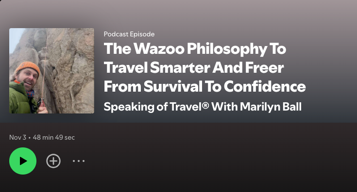 FEATURED: I Heart Radio | "Speaking of Travel" Podcast