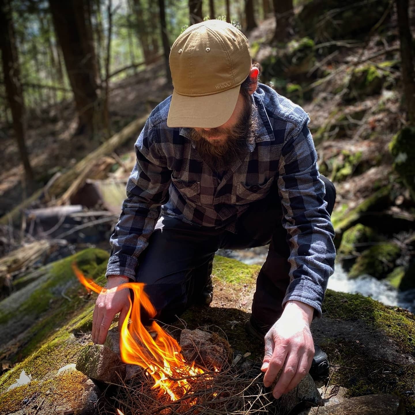 Cache Cap - 6 Hidden Pocket Hat