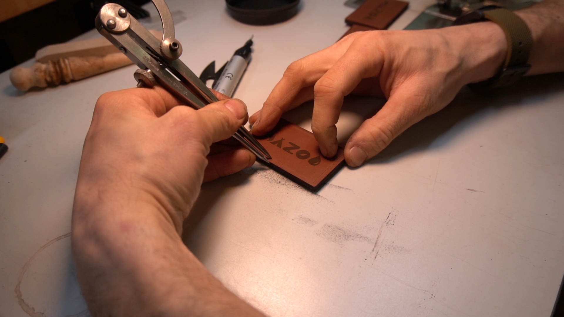 Meet Jeb | Maker of the Leather Cache Patch™