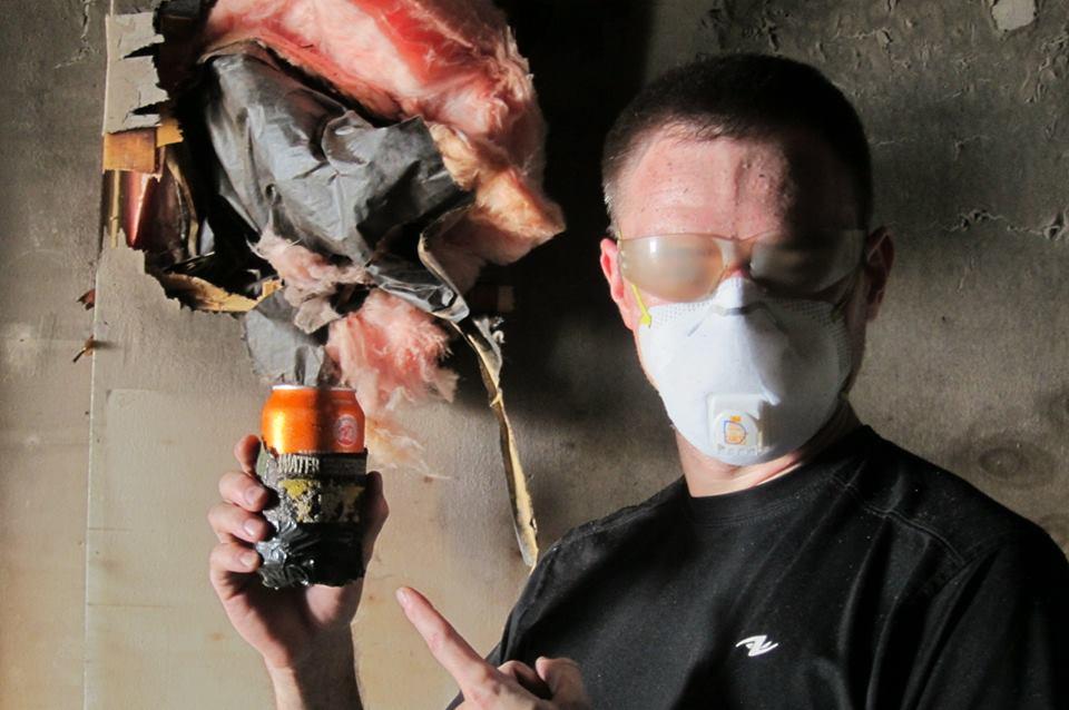 FIRE IN THE HOLE: Wazoo HQ going down in flames!