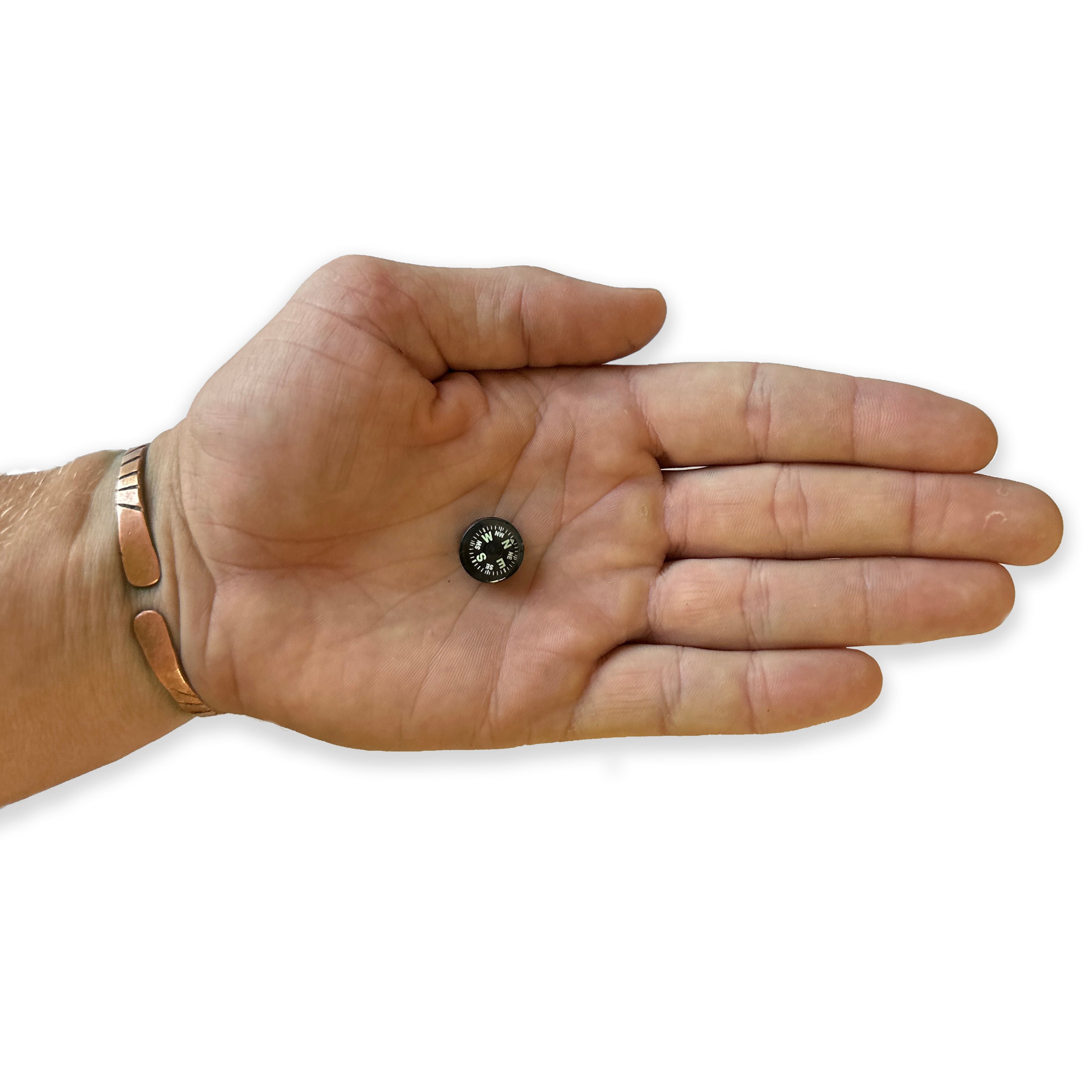 Atual Button Compass Mini Button Compass | Wazoo Gear