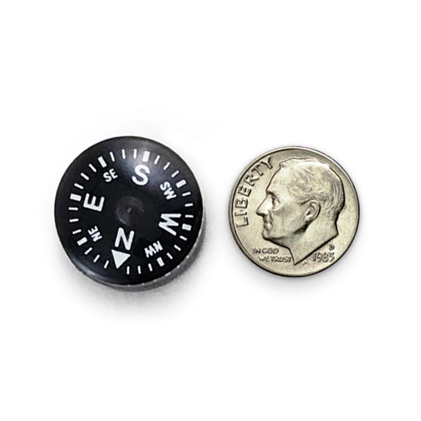 Mini Button Compass | Wazoo Gear