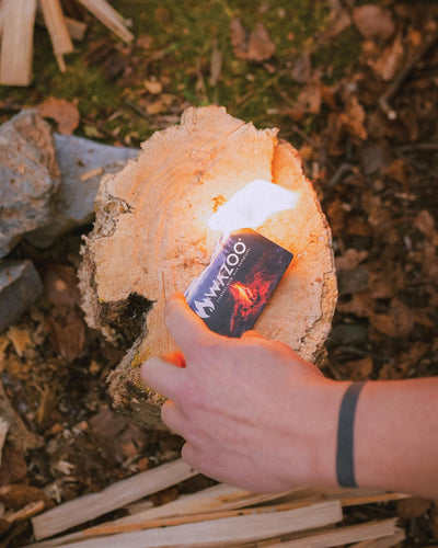 Firecard starting a fire