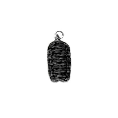 Micro zipper pull fishing kit braided with 550 paracord sheath