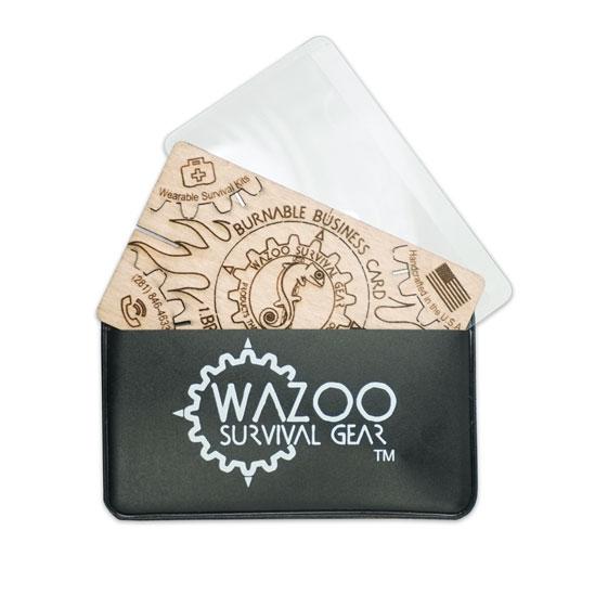 survival tinder business card size that breaks apart