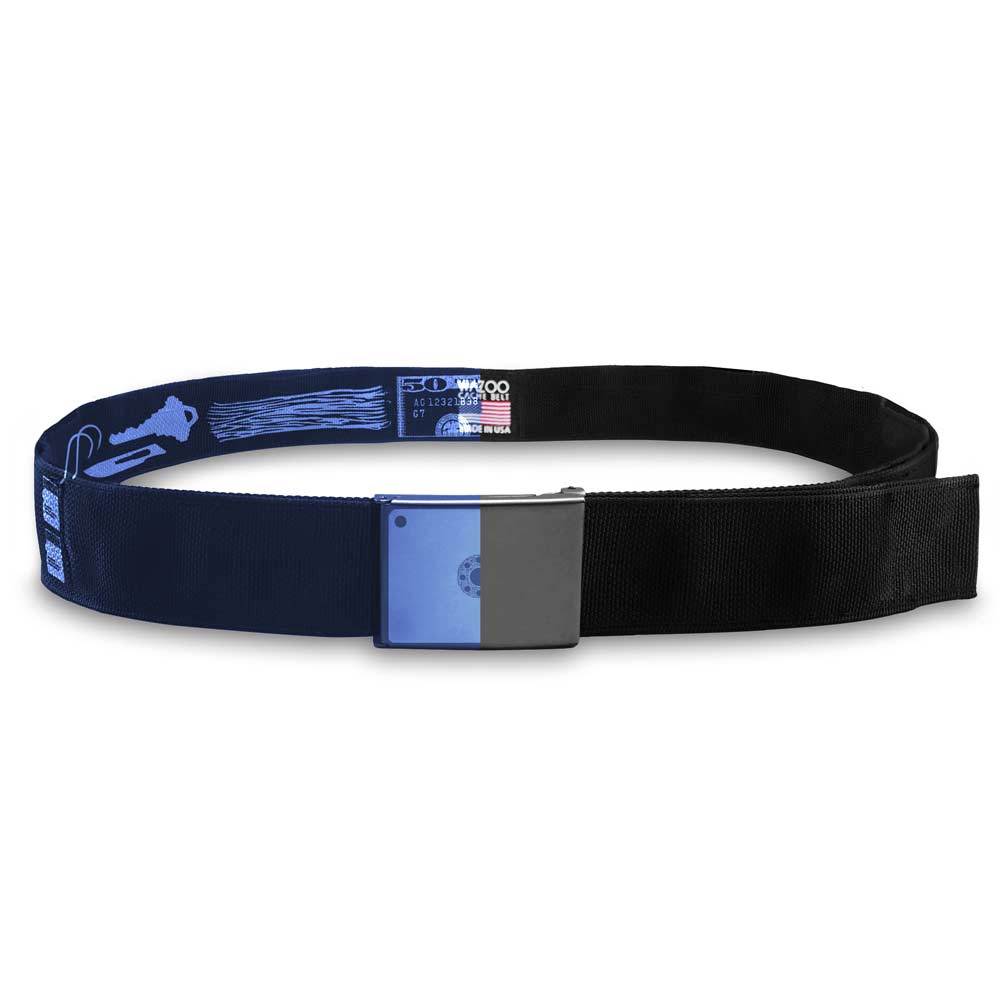 Cache Belt with Hidden Pocket