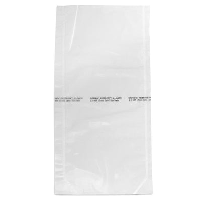 Wazoo Emergency Reservoir survival water bag laid flat on white background