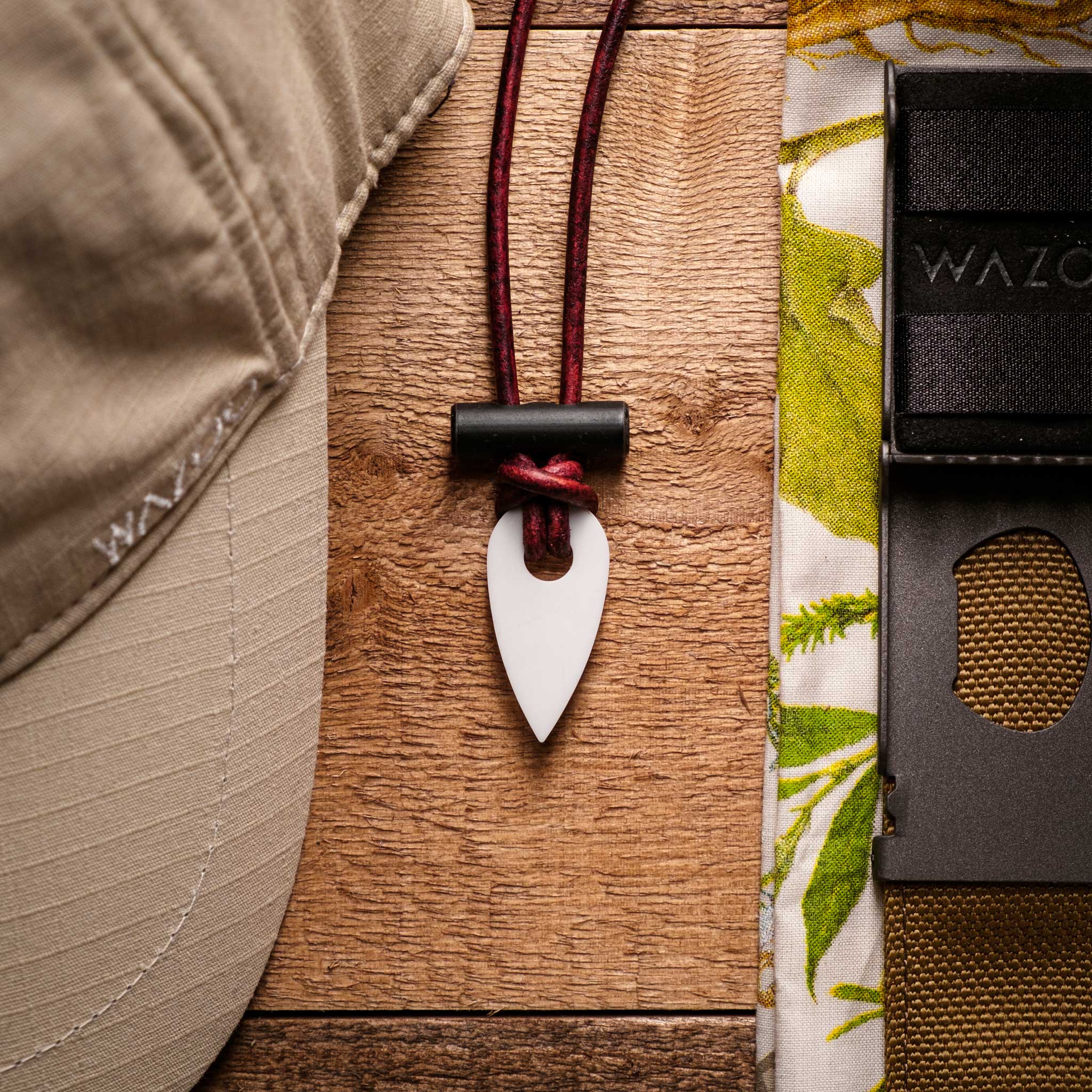 Spark Necklace Flat Lay