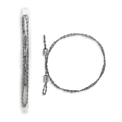8 strand braided stainless steel commando wire saw in compact sealed tube